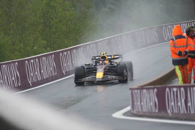 Formula 1 Rolex Belgian Grand Prix 2024 27.07.2024, Circuit de Spa-Francorchamps, Spa-Francorchhamps, Formula 1 Rolex Belgian Grand Prix 2024 , im Bild Sergio Perez (MEX), Oracle Red Bull Racing