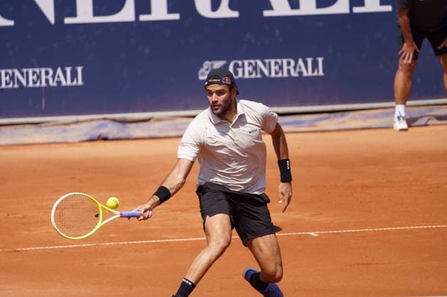 Generali Open ATP, Tennis Herren 250 2024; Kitzbühel, 27.07.2024 Matteo Berrettini (ITA, Italien) im Finale der Generali Open; Generali Open 2024, ATP 250, Sportpark Kitzbühel am 27.07.2024, Kitzbühel. Copyright: xBEAUTIFULxSPORTSx Pajonkx