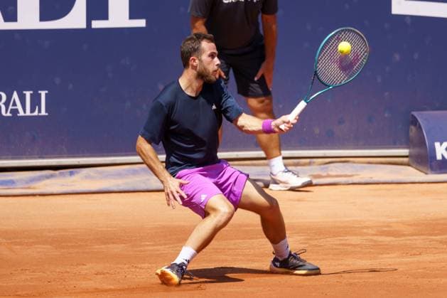 Generali Open ATP, Tennis Herren 250 2024; Kitzbühel, 27.07.2024 Hugo Gaston (FRA, Frankreich) im Finale der Generali Open; Generali Open 2024, ATP 250, Sportpark Kitzbühel am 27.07.2024, Kitzbühel. Copyright: xBEAUTIFULxSPORTSx Pajonkx