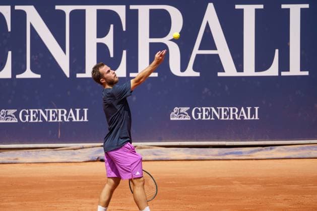 Generali Open ATP, Tennis Herren 250 2024; Kitzbühel, 27.07.2024 Hugo Gaston (FRA, Frankreich) im Finale der Generali Open; Generali Open 2024, ATP 250, Sportpark Kitzbühel am 27.07.2024, Kitzbühel. Copyright: xBEAUTIFULxSPORTSx Pajonkx