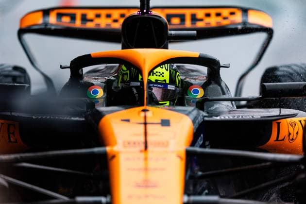 04 NORRIS Lando (gbr), McLaren F1 Team MCL38, action during the Formula 1 Rolex Belgian Grand Prix 2024, 14th round of the 2024 Formula One World Championship, WM, Weltmeisterschaft from July 26 to 28, 2024 on the Circuit de Spa-Francorchamps, in Stavelot, Belgium - F1 - BELGIAN GRAND PRIX 2024 DPPI Panoramic  240727_R14_BELGIO_DP_JFR68394.CR3_