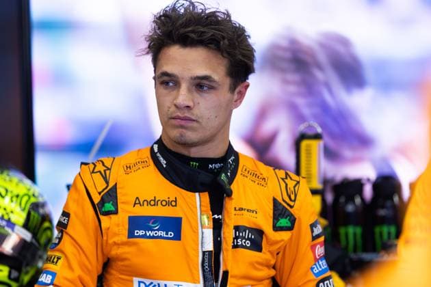 NORRIS Lando (gbr), McLaren F1 Team MCL38, portrait during the Formula 1 Rolex Belgian Grand Prix 2024, 14th round of the 2024 Formula One World Championship, WM, Weltmeisterschaft from July 26 to 28, 2024 on the Circuit de Spa-Francorchamps, in Stavelot, Belgium - F1 - BELGIAN GRAND PRIX 2024 DPPI Panoramic  240727_R14_BELGIO_DP_JFR68599.CR3 -Aprimorado-NR