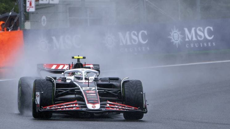 Formula 1 Championship - Formula 1 Rolex Belgian Grand Prix 2024 - Practice 3 NÂ°27 Nico Hulkenberg GER MoneyGram Haas F1 Team during Formula 1 Rolex Belgian Grand Prix 2024 - Practice 3, Formula 1 Championship in Belgium, Belgium, July 27 2024 Belgium Belgium  Copyright: xIPAxSport ABACAx