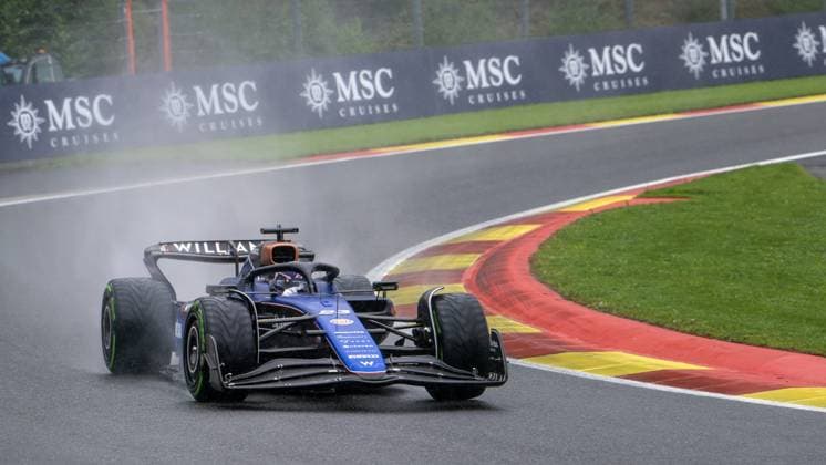 Belgium: NoöÃ‚Â°23 Alexander Albon GBR Williams Racing during Formula 1 Rolex Belgian Grand Prix 2024 - Practice 3, Formula 1 Championship in Belgium, Belgium, July 27 2024 Formula 1 Championship - Formula 1 Rolex Belgian Grand Prix 2024 - Practice 3  - ZUMAp169 20240727_zsa_p169_002 Copyright: xOttoxMoretti IPAxSportx