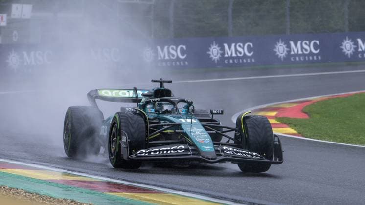 Belgium: NoöÃ‚Â°18 Lance Stroll CAN Aston Martin Aramco Formula One Team during Formula 1 Rolex Belgian Grand Prix 2024 - Practice 3, Formula 1 Championship in Belgium, Belgium, July 27 2024 Formula 1 Championship - Formula 1 Rolex Belgian Grand Prix 2024 - Practice 3  - ZUMAp169 20240727_zsa_p169_016 Copyright: xOttoxMoretti IPAxSportx
