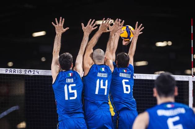 Italy x Brazil PARIS, IF - 27.07.2024: ITALY X BRAZIL - Volleyball - Paris 2024 Olympics - Brazil (Photo: Luca Castro Fotoarena) x2581258x  LucaxCastro