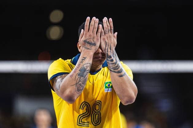 Italy x Brazil PARIS, IF - 27.07.2024: ITALY X BRAZIL - Volleyball - Paris 2024 Olympics - Brazil (Photo: Luca Castro Fotoarena) x2581285x  LucaxCastro