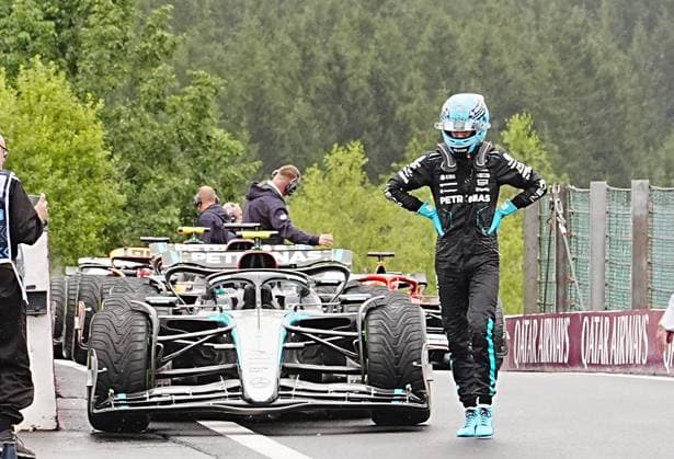 Formula 1 Rolex Belgian Grand Prix 2024 27.07.2024, Circuit de Spa-Francorchamps, Spa-Francorchhamps, Formula 1 Rolex Belgian Grand Prix 2024 , im Bild George Russell (GBR), Mercedes-AMG Petronas Formula One Team