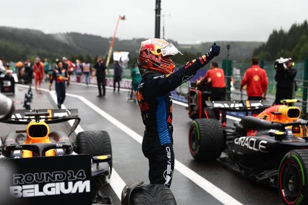 F1 Belgian Grand Prix 2024 Qualifying Max Verstappen of Red Bull Racing after qualifying ahead of the Formula 1 Belgian Grand Prix at Spa-Francorchamps in Spa, Belgium on July 27, 2024. Spa Belgium  Copyright: xJakubxPorzyckix originalFilename:porzycki-f1belgia240727_np7iR.jpg