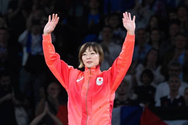 Natsumi Tsunoda ( JPN ) during the 2024 Judo Olympics Games at Arena Champ de Mars on July 27, 2024 in Paris, France. ( Photo by federico pestellini DPPI Panoramic ) - JO 2024 : JUDO - Jeux Olympiques 2024 - Paris2024 - Paris - 27 07 2024 DPPI Panoramic 
