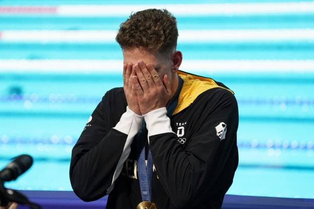 Olympic Games, Olympische Spiele, Olympia, OS Paris 2024, Olympische Spiele 2024, 26.07-10.08.2024 Schwimmen, La Defanse Arena Paris 400m Freistil, Freestyle Lukas Maertens, Deutschland