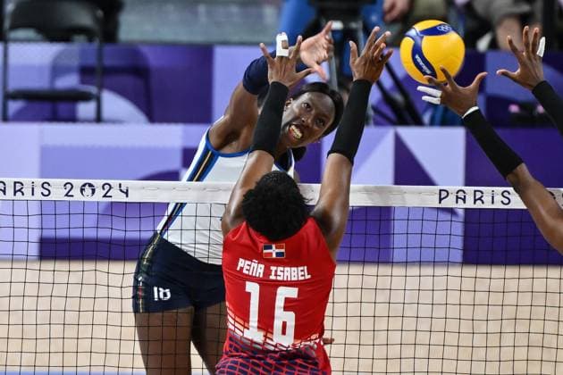 Parigi (Francia) 28 07 2024 - Olimpiadi Parigi 2024 volley Italia-Repubblica Dominicana foto Image nella foto: Paola Egonu 