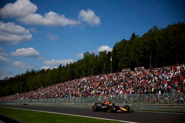 F1 Grand Prix of Belgium Max Verstappen of the Netherlands driving the (1) Oracle Red Bull Racing RB20 on track during the F1 Grand Prix of Belgium at Circuit de Spa-Francorchamps on July 28, 2024, in Spa, Belgium. Spa Circuit de Spa-Francorchamps Spa Belgium RL_GPF1BELG24_000943 Copyright: xRicardoxLarreinax