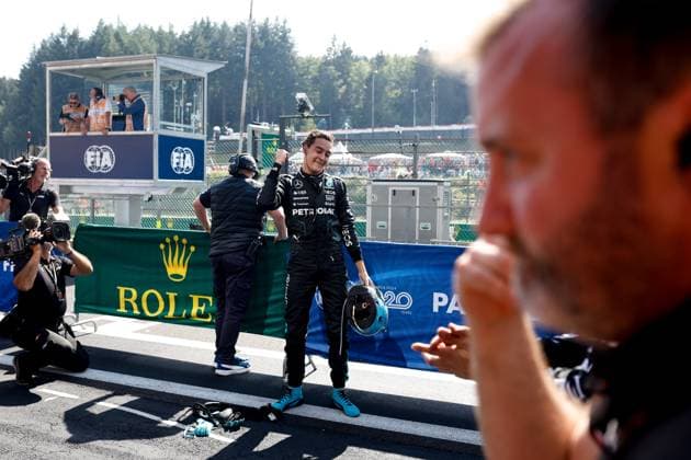 63 George Russell (GBR, Mercedes-AMG Petronas F1 Team), F1 Grand Prix of Belgium at Circuit de Spa-Francorchamps on July 28, 2024 in Spa-Francorchamps, Belgium. (Photo by HOCH ZWEI) Spa-Francorchamps Belgium