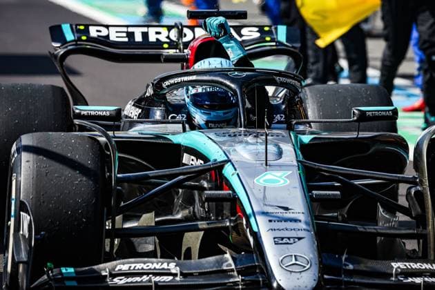 63 George Russell (GBR, Mercedes-AMG Petronas F1 Team), F1 Grand Prix of Belgium at Circuit de Spa-Francorchamps on July 28, 2024 in Spa-Francorchamps, Belgium. (Photo by HOCH ZWEI) Spa-Francorchamps Belgium