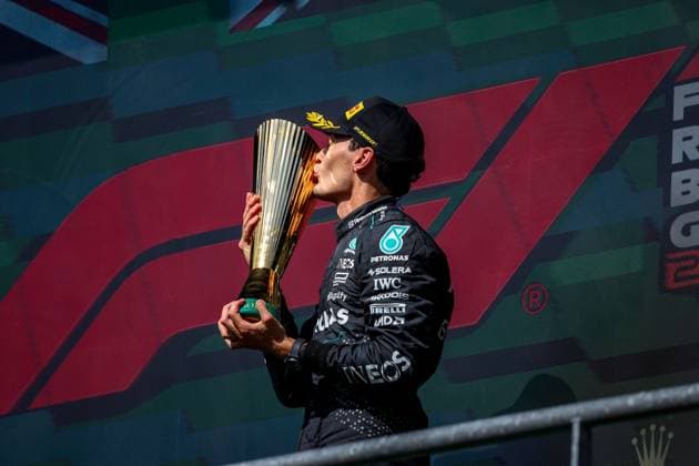 63 George Russell (GBR, Mercedes-AMG Petronas F1 Team), F1 Grand Prix of Belgium at Circuit de Spa-Francorchamps on July 28, 2024 in Spa-Francorchamps, Belgium. (Photo by HOCH ZWEI) Spa-Francorchamps Belgium