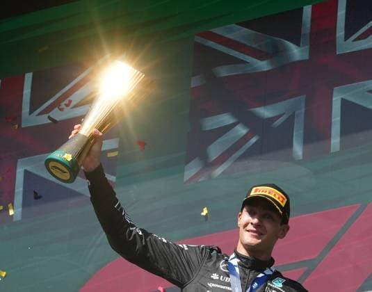 Bilder des Jahres 2024, Sport 07 Juli Sport Themen der Woche KW30 Sport Bilder des Tages 28.07.2024, Circuit de Spa-Francorchamps, Spa-Francorchhamps, Formula 1 Rolex Belgian Grand Prix 2024 , im Bild Sieger George Russell (GBR), Mercedes-AMG Petronas Formula One Team Defodi-506_20240728_hbr_4064 *** 28 07 2024, Circuit de Spa Francorchamps, Spa Francorchhamps, Formula 1 Rolex Belgian Grand Prix 2024 , in the picture winner George Russell GBR , Mercedes AMG Petronas Formula One Team Defodi 506 20240728 hbr 4064 Defodi-506