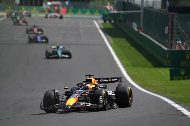 Formula 1 Rolex Belgian Grand Prix 2024 28.07.2024, Circuit de Spa-Francorchamps, Spa-Francorchhamps, Formula 1 Rolex Belgian Grand Prix 2024 , im Bild Max Verstappen (NLD), Oracle Red Bull Racing