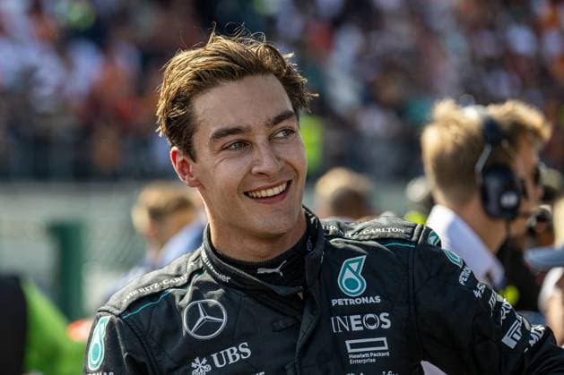 NÃ‚Â°63 George Russel GBR Mercedes AMG PETRONAS Formula One Team during Formula 1 Rolex Belgian Grand Prix 2024 - Race, Formula 1 Championship in Belgium, Belgium, July 28 2024  Copyright: xOttoxMoretti IPAxSportx xipa-agex xx IPA_48342381 IPA_Agency_IPA48342381