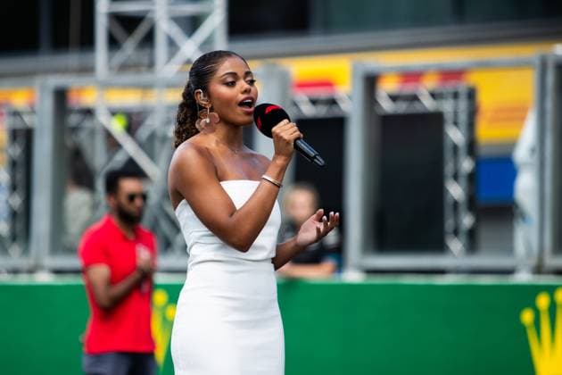Alyah Lukunku during the Formula 1 Rolex Belgian Grand Prix 2024, 14th round of the 2024 Formula One World Championship, WM, Weltmeisterschaft from July 26 to 28, 2024 on the Circuit de Spa-Francorchamps, in Stavelot, Belgium - F1 - BELGIAN GRAND PRIX 2024 DPPI Panoramic  240728_R14_BELGIO_DP__F_13019.CR2_