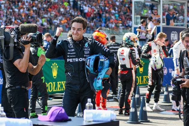 Formel 1 GP Spa Belgien. Sonntag, 28.07.2024 George Russell 63, Mercedes-AMG Petronas F1 Team; Formel 1 GP Spa Belgien. Sonntag, 28.07.2024 Copyright: xBEAUTIFULxSPORTS Erlhofx