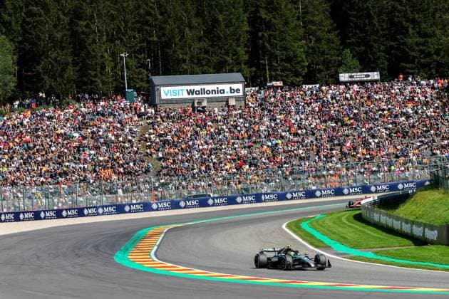 44 Lewis Hamilton (GBR, Mercedes-AMG Petronas F1 Team), F1 Grand Prix of Belgium at Circuit de Spa-Francorchamps on July 28, 2024 in Spa-Francorchamps, Belgium. (Photo by HOCH ZWEI) Spa-Francorchamps Belgium