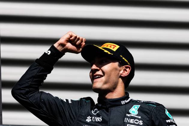 63 George Russell (GBR, Mercedes-AMG Petronas F1 Team), F1 Grand Prix of Belgium at Circuit de Spa-Francorchamps on July 28, 2024 in Spa-Francorchamps, Belgium. (Photo by HOCH ZWEI) Spa-Francorchamps Belgium