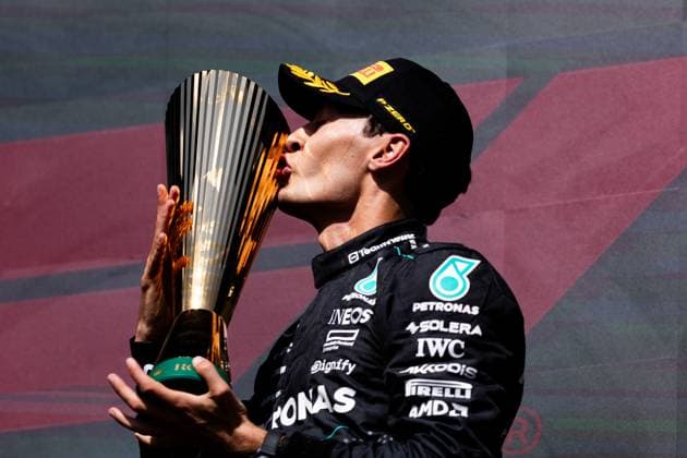 63 George Russell (GBR, Mercedes-AMG Petronas F1 Team), F1 Grand Prix of Belgium at Circuit de Spa-Francorchamps on July 28, 2024 in Spa-Francorchamps, Belgium. (Photo by HOCH ZWEI) Spa-Francorchamps Belgium