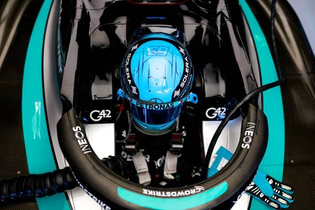 63 George Russell (GBR, Mercedes-AMG Petronas F1 Team), F1 Grand Prix of Belgium at Circuit de Spa-Francorchamps on July 28, 2024 in Spa-Francorchamps, Belgium. (Photo by HOCH ZWEI) Spa-Francorchamps Belgium