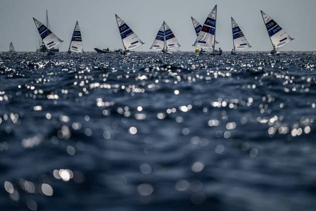 Sport Themen der Woche KW30 Sport Bilder des Tages 240728 The women s dinghy - laser radial fleet during a sailing training session during day 2 of the Paris 2024 Olympic Games, Olympische Spiele, Olympia, OS on July 27, 2024 in Marseille. Photo: Petter Arvidson BILDBYRAN kod PA PA0850 bbeng segling Sailing olympic games olympics os ol olympiska spel olympiske leker paris 2024 paris-os paris-ol sverige sweden dam *** 240728 The women s dinghy laser radial fleet during a sailing training session during day 2 of the Paris 2024 Olympic Games on July 27, 2024 in Marseille Photo Petter Arvidson BILDBYRAN kod PA PA0850 bbeng segling Sailing olympic games olympics os ol olympiska spel olympiske leker paris 2024 paris os paris ol sverige sweden dam  Copyright: PETTERxARVIDSON BB240728PA100