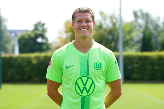 VfL Wolfsburg, Fototermin Wolfsburg, 25.07.2024, MediaDay, Fototermin, Portrait, Kevin Behrens (VfL Wolfsburg)