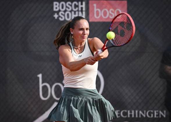Tennis ITF Tour Ladies Open Hechingen 2024 30.07.2024 1. Runde Mara Guth (GER)