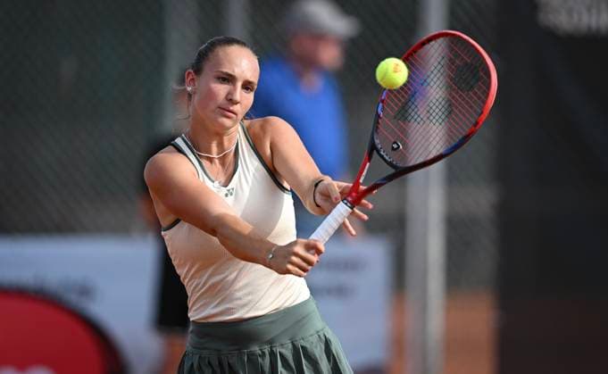 Tennis ITF Tour Ladies Open Hechingen 2024 30.07.2024 1. Runde Mara Guth (GER)