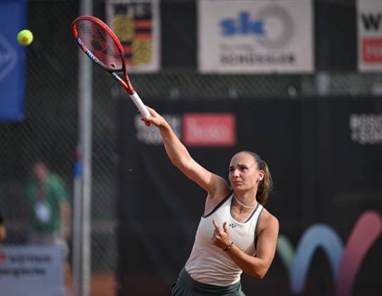 Tennis ITF Tour Ladies Open Hechingen 2024 30.07.2024 1. Runde Mara Guth (GER)