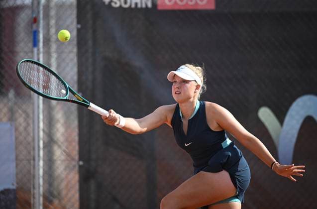 Tennis ITF Tour Ladies Open Hechingen 2024 30.07.2024 1. Runde Brenda Fruhvirtova (CZE)