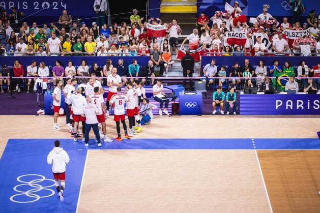 Brazil x Poland men&amp; 39;s indoor volleybal PARIS, IF - 31.07.2024: BRAZIL X POLAND MEN& 39;S INDOOR VOLLEYBAL - Volleyball - Paris 2024 Olympics - Brazil (Photo: Luca Castro Fotoarena) x2583510x  LucaxCastro