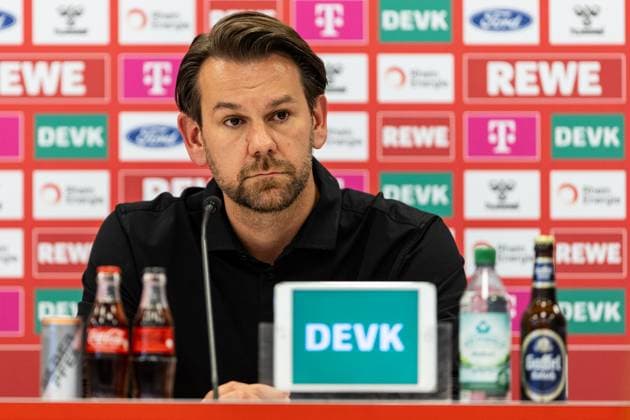 Pressekonferenz 1. FC Köln; 31.07.2024 Thomas Kessler (Bereichsleiter Lizenzfußball) Pressekonferenz 1. FC Köln; 31.07.2024