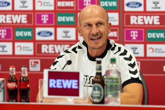 Pressekonferenz 1. FC Köln; 31.07.2024 Gerhard Struber (1.FC Köln, Cheftrainer) Pressekonferenz 1. FC Köln; 31.07.2024
