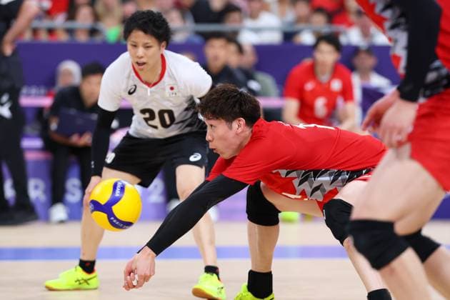 Yuki Ishikawa (JPN), JULY 31, 2024 - Volleyball : Men s Preliminary Round - Pool C match between Japan 3-1 Argentina during the Paris 2024 Olympic Games, Olympische Spiele, Olympia, OS at South Paris Arena in Paris, France. Noxthirdxpartyxsales  (261510027)
