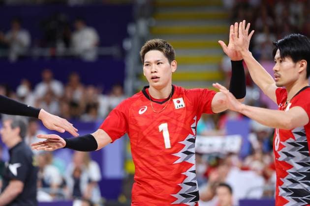 Yuji Nishida (JPN), JULY 31, 2024 - Volleyball : Men s Preliminary Round - Pool C match between Japan 3-1 Argentina during the Paris 2024 Olympic Games, Olympische Spiele, Olympia, OS at South Paris Arena in Paris, France. Noxthirdxpartyxsales  (261510236)