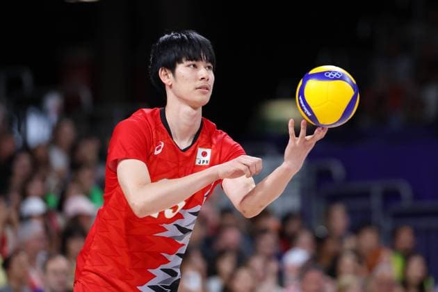 Masato Kai (JPN), JULY 31, 2024 - Volleyball : Men s Preliminary Round - Pool C match between Japan 3-1 Argentina during the Paris 2024 Olympic Games, Olympische Spiele, Olympia, OS at South Paris Arena in Paris, France. Noxthirdxpartyxsales  (261510676)