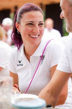 OLYMPICS - Olympic Summer Games 2024 PARIS,FRANCE,31.JUL.24 - OLYMPICS - Olympic Summer Games Paris 2024, Austria House, Oberoesterreich Abend. Image shows Mirna Jukic.  GEPAxpictures xPatrickxSteiner