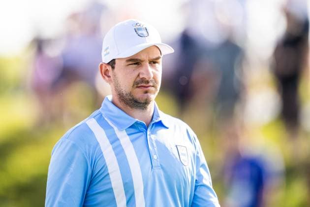240801 Alejandro Tosti of Argentina competes in men s individual golf round 1 during day 6 of the Paris 2024 Olympic Games, Olympische Spiele, Olympia, OS on August 1, 2024 in Paris. Photo: Ludvig Thunman BILDBYRAN kod LT LT0653 golf olympic games olympics os ol olympiska spel olympiske leker paris 2024 paris-os paris-ol 6 bbeng argentina Copyright: LUDVIGxTHUNMAN BB240801LT008