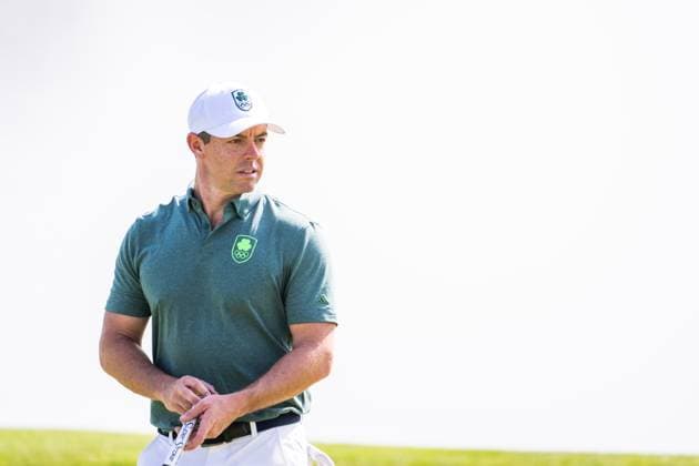 240801 Rory McIlroy of Ireland competes in men s individual golf round 1 during day 6 of the Paris 2024 Olympic Games, Olympische Spiele, Olympia, OS on August 1, 2024 in Paris. Photo: Ludvig Thunman BILDBYRAN kod LT LT0653 golf olympic games olympics os ol olympiska spel olympiske leker paris 2024 paris-os paris-ol 6 bbeng irland ireland Copyright: LUDVIGxTHUNMAN BB240801LT045