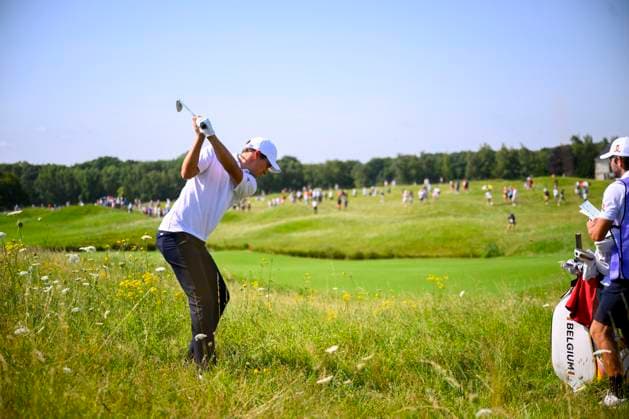 Paris 2024 Olympic Games, Olympische Spiele, Olympia, OS - 01 08 2024 PARIS, FRANCE - AUGUST 01 : Dumont De Chassart Adrien (BEL) Golf - Stroke Play (Male) pictured during the Men s Individual Stroke Play Round 1 on day 6 of the XXXIII Paris 2024 Summer Olympic Games on August 1, 2024 in Paris, France, 01 08 2024 Paris France  Copyright: xGvgx