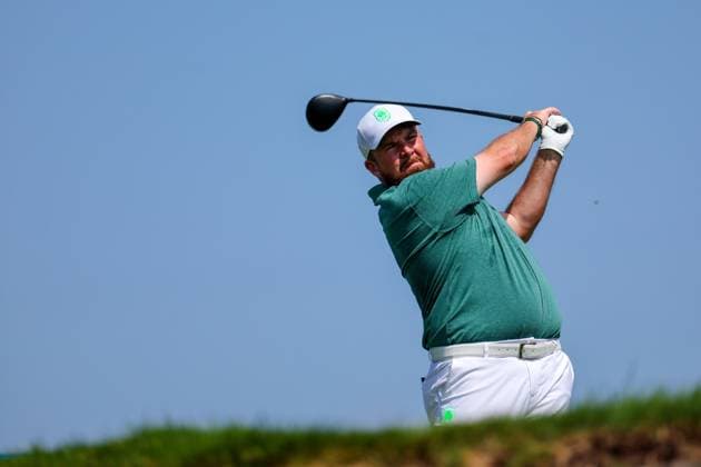 Paris 2024 Olympic Games, Olympische Spiele, Olympia, OS Le Golf National, Guyancourt, Paris, France 1 8 2024 Ireland™s Shane Lowry tee™s off on the second Shane Lowry tee™s off on the second 1 8 2024  Copyright: x INPHO JamesxCrombiex JRH20018