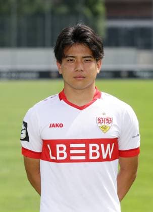 Stuttgart , Fototermin , Rinto Hanashiro ; VfB Stuttgart II ;3.Liga Porträttermin 2024 2025