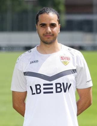 Stuttgart , Fototermin , Physiotherapeut Amine Rahmoun ; VfB Stuttgart II ;3.Liga Porträttermin 2024 2025
