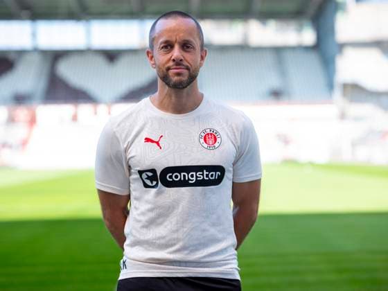 Athletiktrainer Karim Rashwan (St.Pauli) 31.07.24, Hamburg, FC St.Pauli 1910, 1. Fussball Bundesliga, 1.Liga, DFL, Saison 2024 2025, und Portraittermin REGULATIONS PROHIBIT ANY USE OF PHOTOGRAPHS as IMAGE SEQUENCES and or QUASI-VIDEO. Â