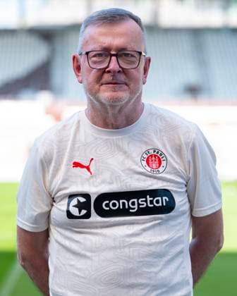 Zeugwart Siegmar Krahl (St.Pauli) 31.07.24, Hamburg, FC St.Pauli 1910, 1. Fussball Bundesliga, 1.Liga, DFL, Saison 2024 2025, und Portraittermin REGULATIONS PROHIBIT ANY USE OF PHOTOGRAPHS as IMAGE SEQUENCES and or QUASI-VIDEO. Â